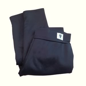 Black Lined Leggings